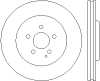 TEXTAR 92124100 Brake Disc