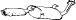 BOSAL 154-553 (154553) Middle Silencer