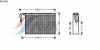 AVA QUALITY COOLING BWV305 Evaporator, air conditioning