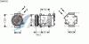 AVA QUALITY COOLING CNAK032 Compressor, air conditioning