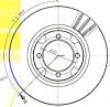 QUINTON HAZELL BDC3733 Brake Disc