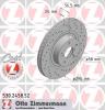 ZIMMERMANN 530.2458.52 (530245852) Brake Disc