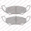 DELPHI LP2085 Brake Pad Set, disc brake