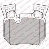 DELPHI LP2121 Brake Pad Set, disc brake