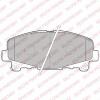 DELPHI LP2166 Brake Pad Set, disc brake