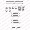 DELPHI LY1347 Accessory Kit, brake shoes