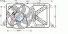 AVA QUALITY COOLING FD7544 Fan, radiator