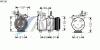 AVA QUALITY COOLING HYK161 Compressor, air conditioning