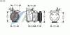 AVA QUALITY COOLING HYK199 Compressor, air conditioning