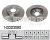 NIPPARTS N3303090 Brake Disc