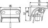 HELLA 2KA959640-607 (2KA959640607) Licence Plate Light