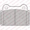 DELPHI LP2177 Brake Pad Set, disc brake