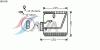 AVA QUALITY COOLING HDV198 Evaporator, air conditioning