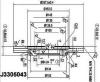 NIPPARTS J3305043 Brake Disc
