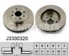 NIPPARTS J3300320 Brake Disc