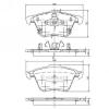 NIPPARTS J3603067 Brake Pad Set, disc brake