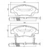 NIPPARTS N3604068 Brake Pad Set, disc brake