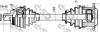 GSP 203061 Drive Shaft