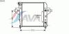 AVA QUALITY COOLING JE2043 Radiator, engine cooling