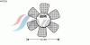 AVA QUALITY COOLING VW7524 Fan, radiator