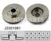NIPPARTS J3301091 Brake Disc