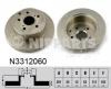 NIPPARTS N3312060 Brake Disc