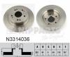 NIPPARTS N3314036 Brake Disc