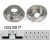 NIPPARTS N3310517 Brake Disc