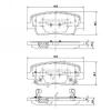 NIPPARTS N3610312 Brake Pad Set, disc brake