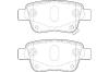WAGNER WBP23620A Brake Pad Set, disc brake