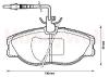 BENDIX 571838B Brake Pad Set, disc brake