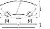 BENDIX 573066B Brake Pad Set, disc brake