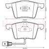 BENDIX 573198B Brake Pad Set, disc brake