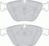 FERODO FDS1628 Brake Pad Set, disc brake