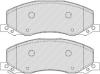 FERODO FDB4278 Brake Pad Set, disc brake