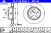 ATE 24.0125-0160.1 (24012501601) Brake Disc