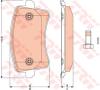TRW GDB1765 Brake Pad Set, disc brake