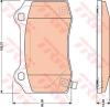 TRW GDB4171 Brake Pad Set, disc brake