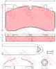 TRW GDB5094 Brake Pad Set, disc brake