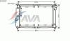 AVA QUALITY COOLING DWA2067 Radiator, engine cooling
