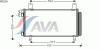 AVA QUALITY COOLING MZ5158 Condenser, air conditioning