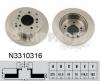 NIPPARTS N3310316 Brake Disc