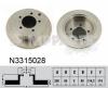 NIPPARTS N3315028 Brake Disc