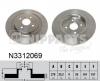 NIPPARTS N3312069 Brake Disc