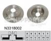 NIPPARTS N3318002 Brake Disc