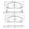 NIPPARTS J3605050 Brake Pad Set, disc brake
