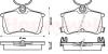 BENDIX 572478B Brake Pad Set, disc brake
