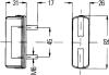 HELLA 2KA997011-021 (2KA997011021) Licence Plate Light