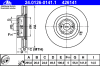 ATE 24.0126-0141.1 (24012601411) Brake Disc