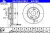 ATE 24.0126-0150.1 (24012601501) Brake Disc